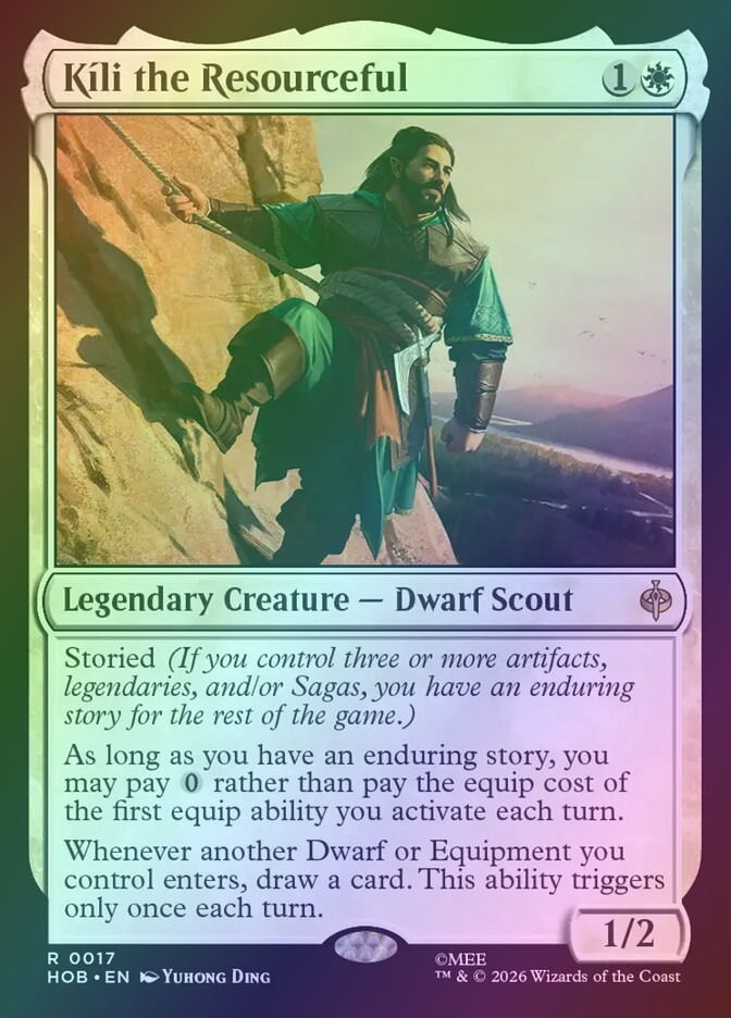 Kíli the Resourceful (HOB) (17) / Foil