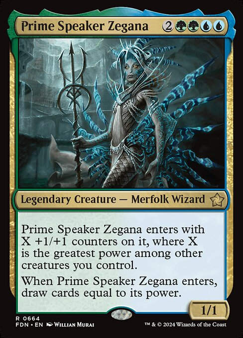 Prime Speaker Zegana (FDN) (664) (Starter)