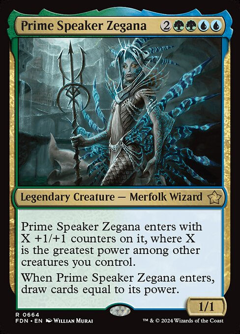 Prime Speaker Zegana (FDN) (664) (Starter)