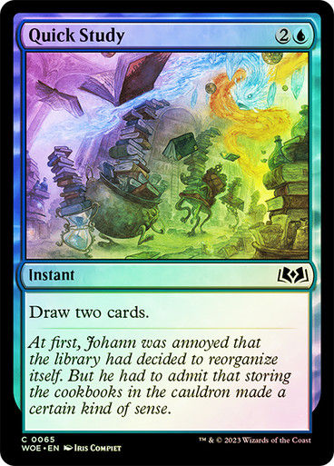 Quick Study (woe) / Foil