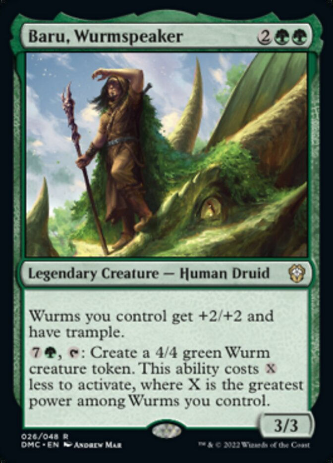 Baru, Wurmspeaker (DMC) / Set Booster
