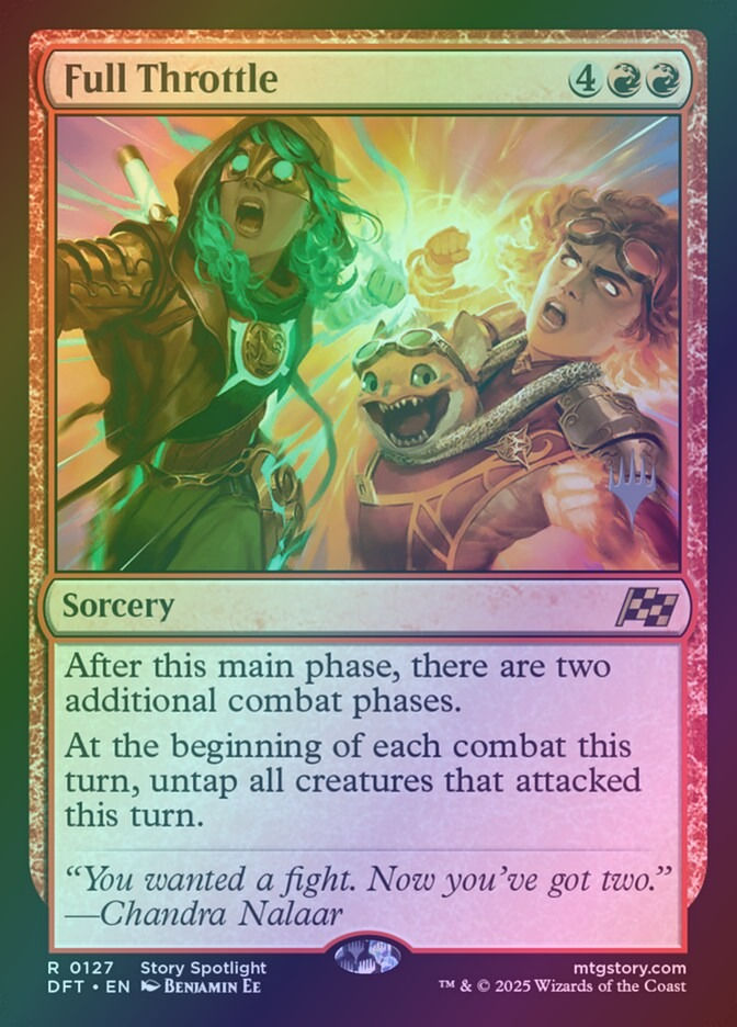 Full Throttle (PDFT) (127p) / Foil