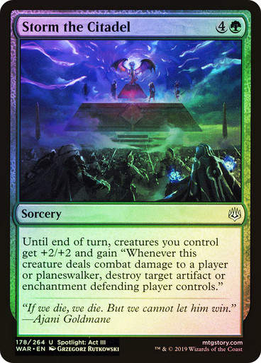 Storm the Citadel (WAR) (178) / Foil