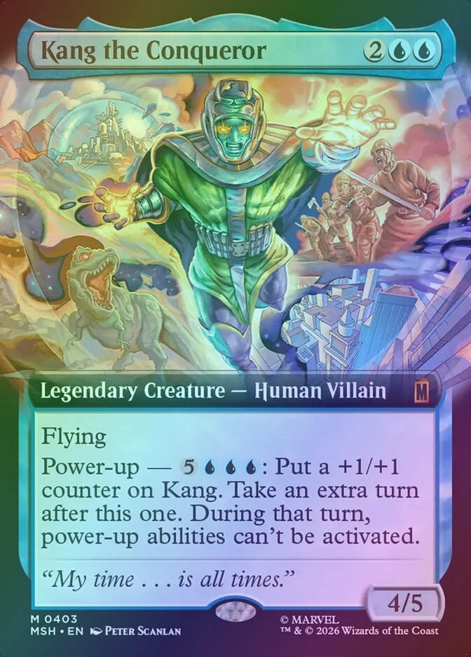 Kang the Conqueror (MSH) (403) / Extended Art / Foil