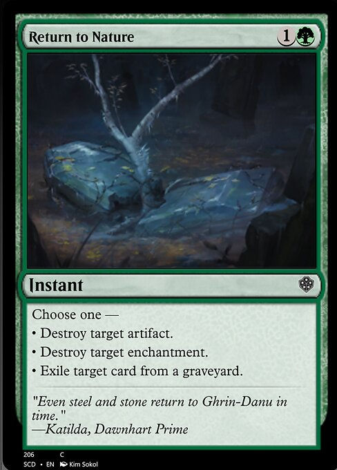 Return to Nature (SCD)