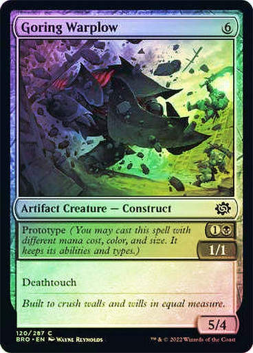 Goring Warplow (BRO) / Foil