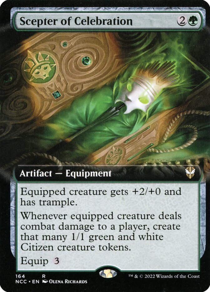 Scepter of Celebration (NCC) (164) / Extended Art
