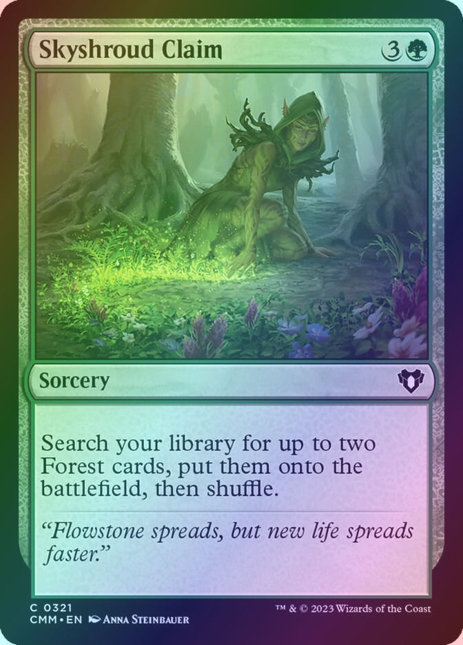 Skyshroud Claim (CMM) (321) / Foil