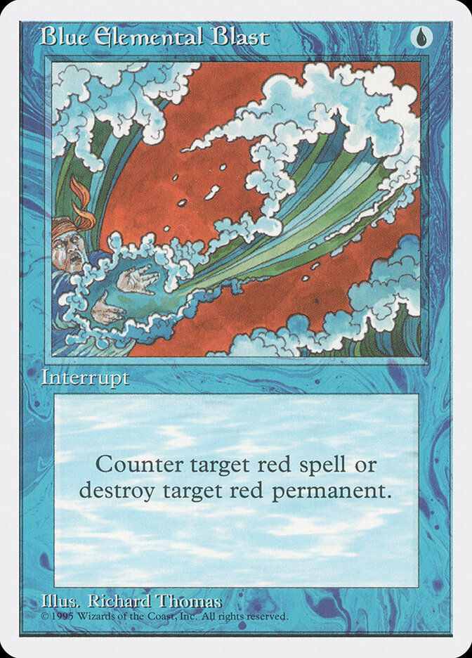 Blue Elemental Blast (4ED) (63)