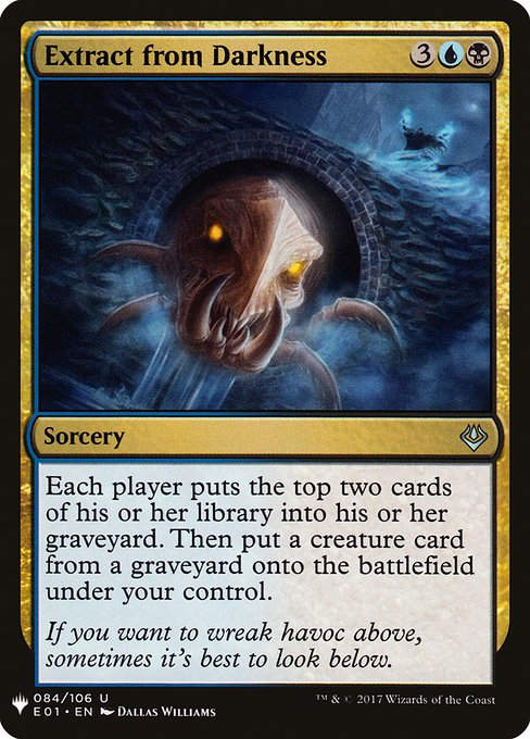 Extract from Darkness (PLST) (E01-84)