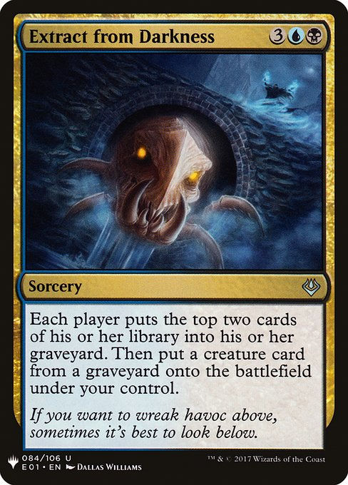 Extract from Darkness (PLST) (E01-84)