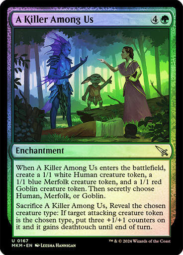 A Killer Among Us (mkm) (167) / Foil