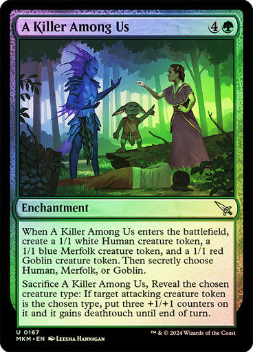 A Killer Among Us (mkm) (167) / Foil