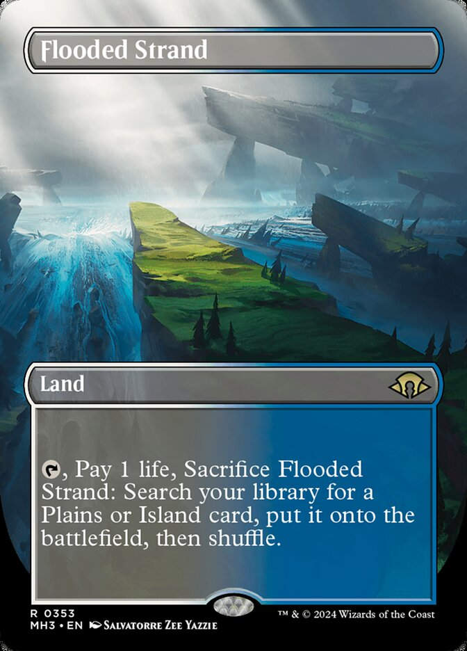 Flooded Strand (MH3) (353) / Borderless