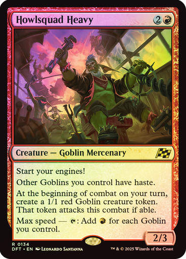 Howlsquad Heavy (DFT) (134) / Foil