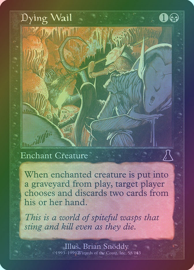 Dying Wail (UDS) (58) / Foil