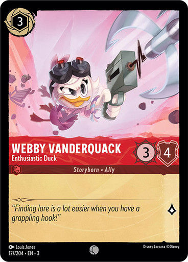 Webby Vanderquack - Enthusiastic Duck (LOR_ITI)