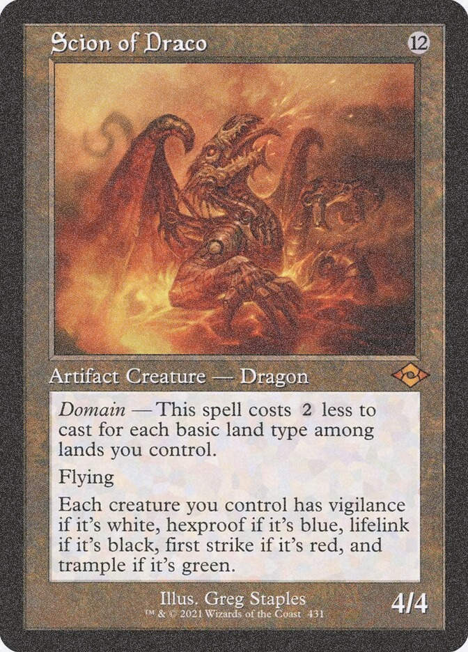 Scion of Draco (MH2) (431) / Foil Etched