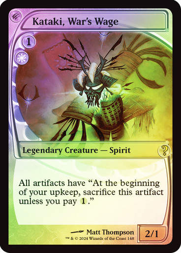 Kataki, War's Wage (MB2) (148) / Foil