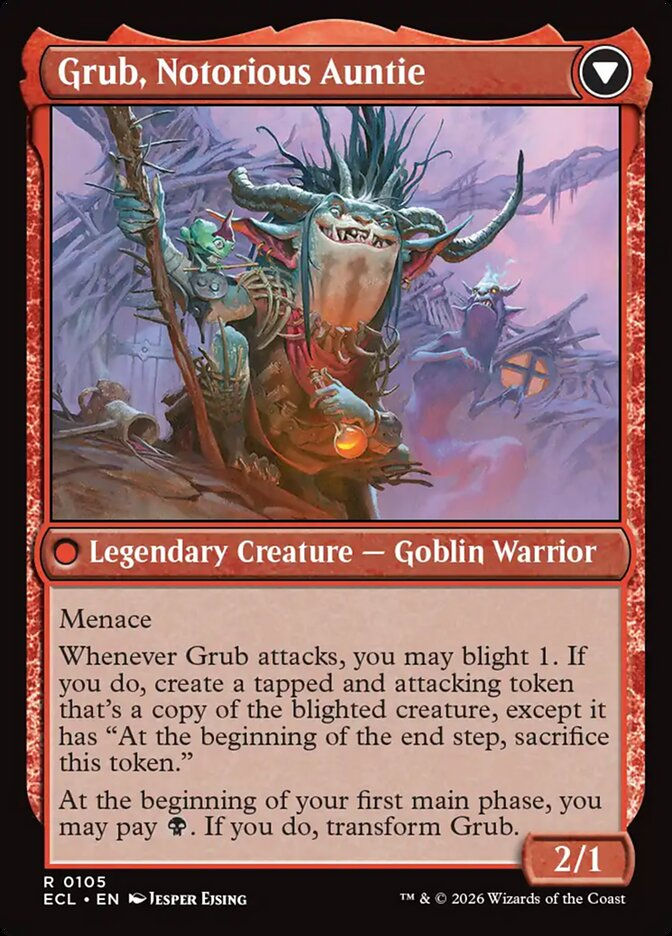 Grub, Storied Matriarch // Grub, Notorious Auntie (PECL) (105p) — cara 2 de 2