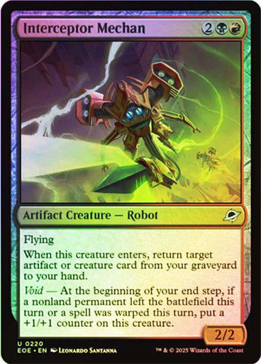 Interceptor Mechan (EOE) (220) / Foil