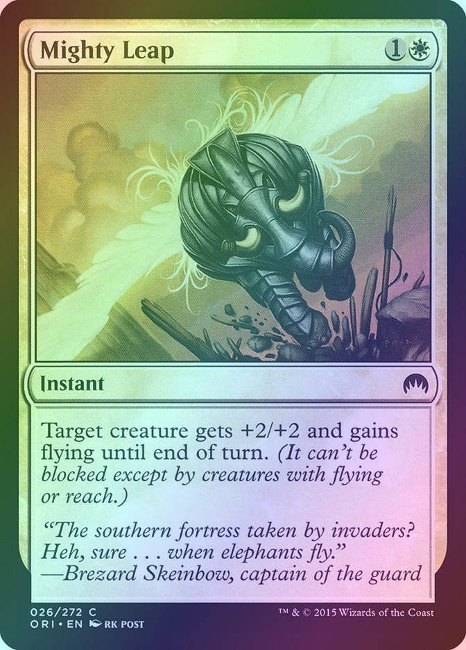 Mighty Leap (ORI) (26) / Foil