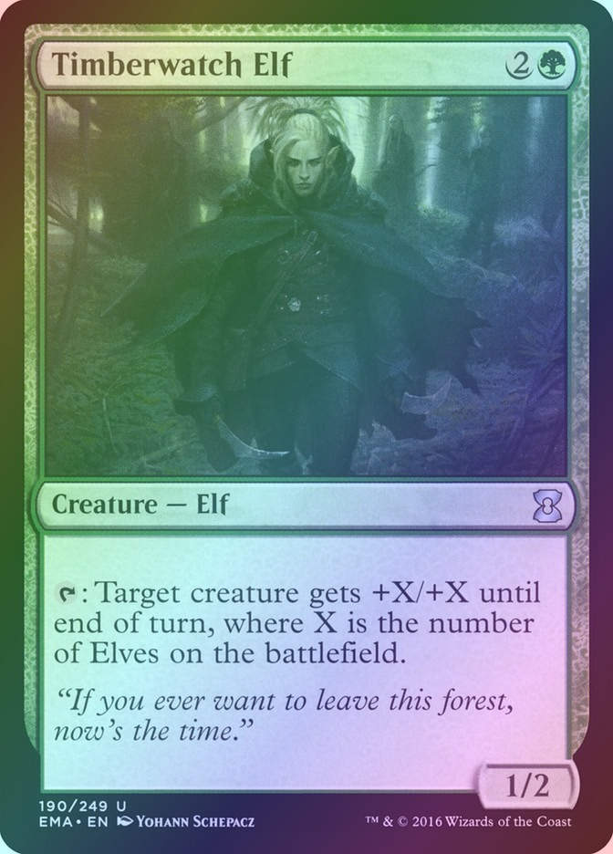 Timberwatch Elf (EMA) (190) / Foil