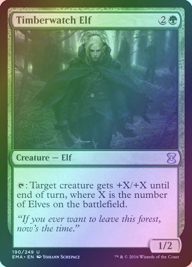 Timberwatch Elf (EMA) (190) / Foil