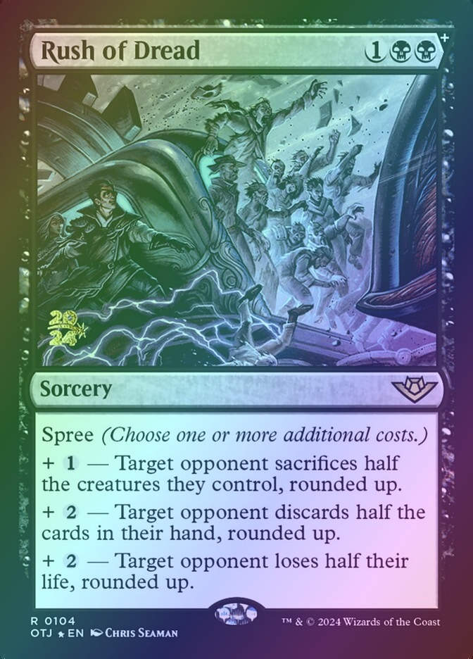 Rush of Dread (POTJ) (104s) / Foil