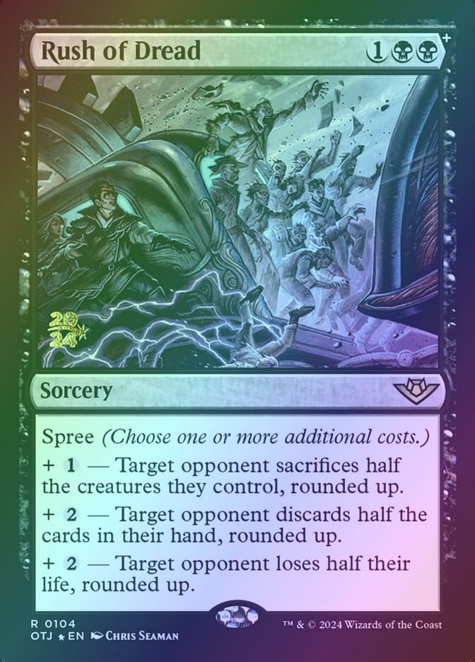 Rush of Dread (POTJ) (104s) / Foil