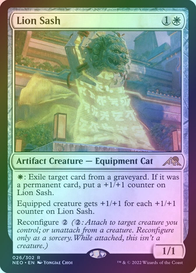 Lion Sash (NEO) (26) / Foil