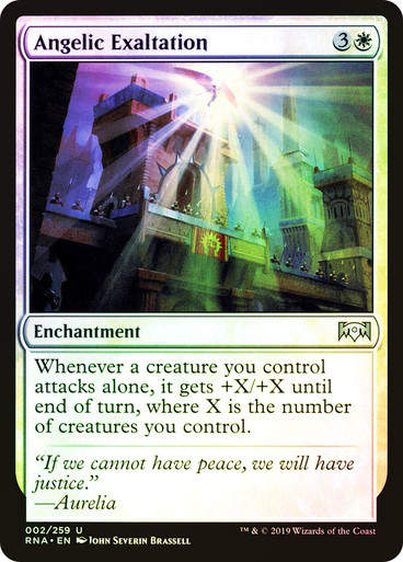 Angelic Exaltation (RNA) (2) / Foil