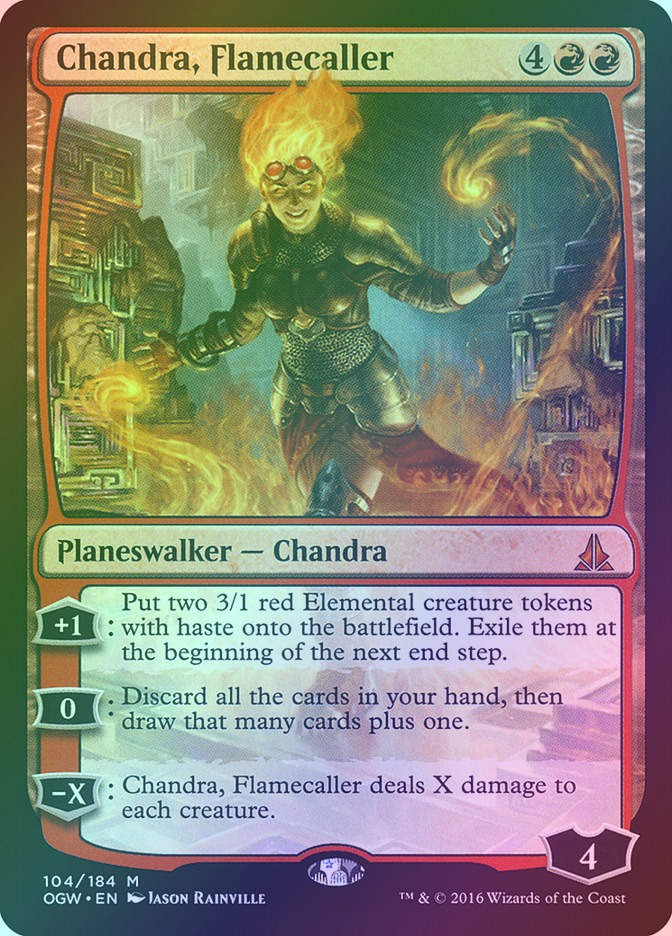 Chandra, Flamecaller (OGW) (104) / Foil
