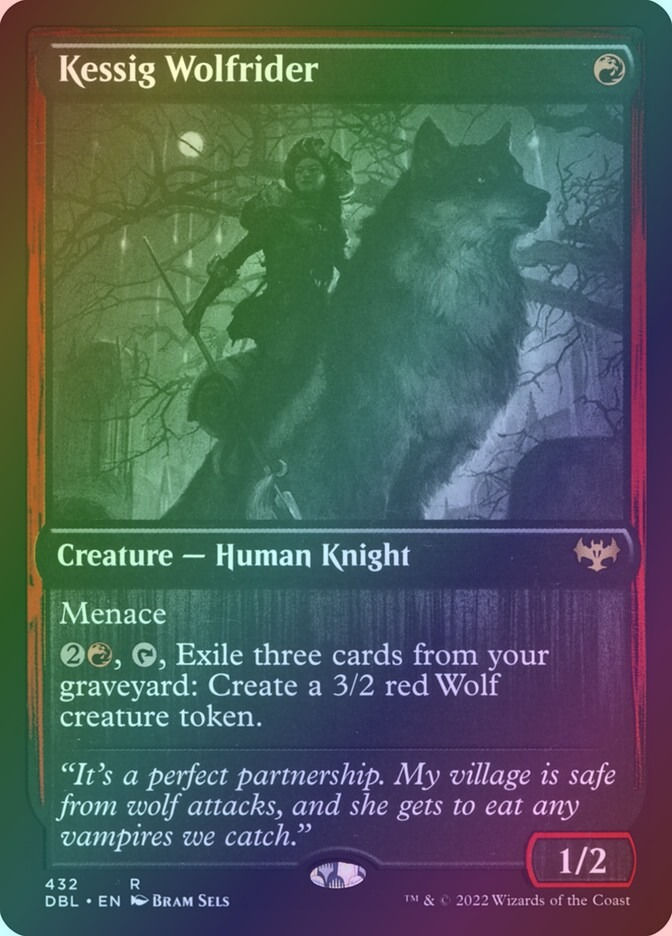 Kessig Wolfrider (DBL) (432) / Foil