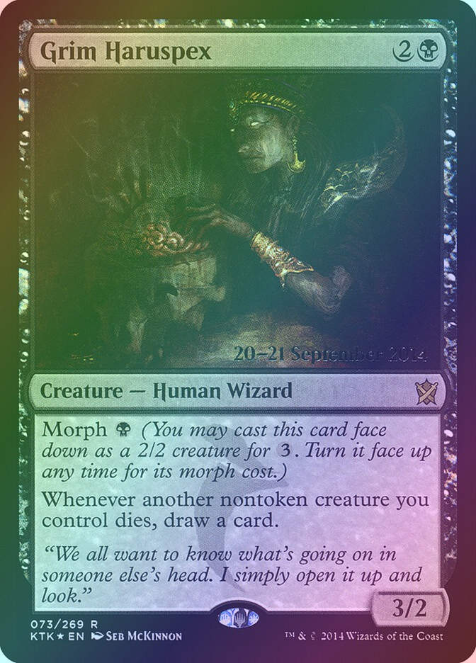 Grim Haruspex (PKTK) (73s) / Foil
