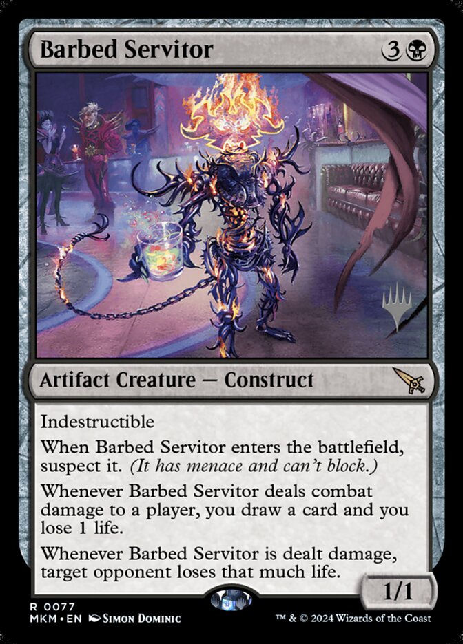Barbed Servitor (PMKM) (77p)
