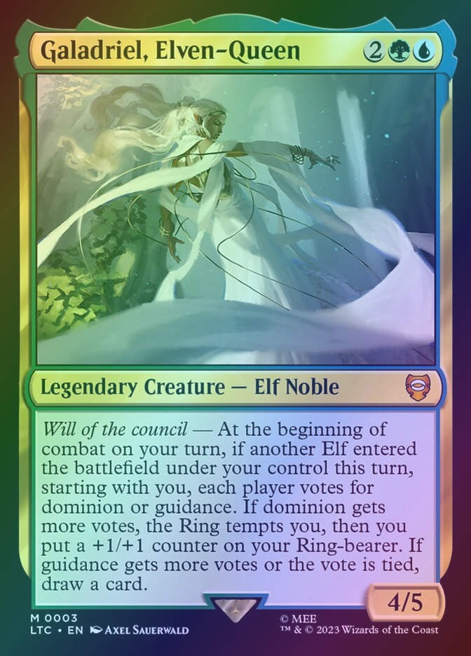 Galadriel, Elven-Queen (LTC) (3) / Foil