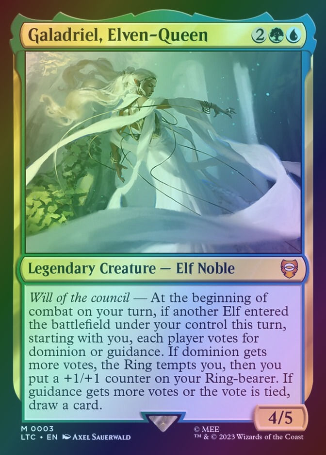 Galadriel, Elven-Queen (LTC) (3) / Foil