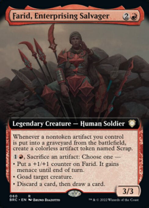 Farid, Enterprising Salvager (BRC) / Extended Art