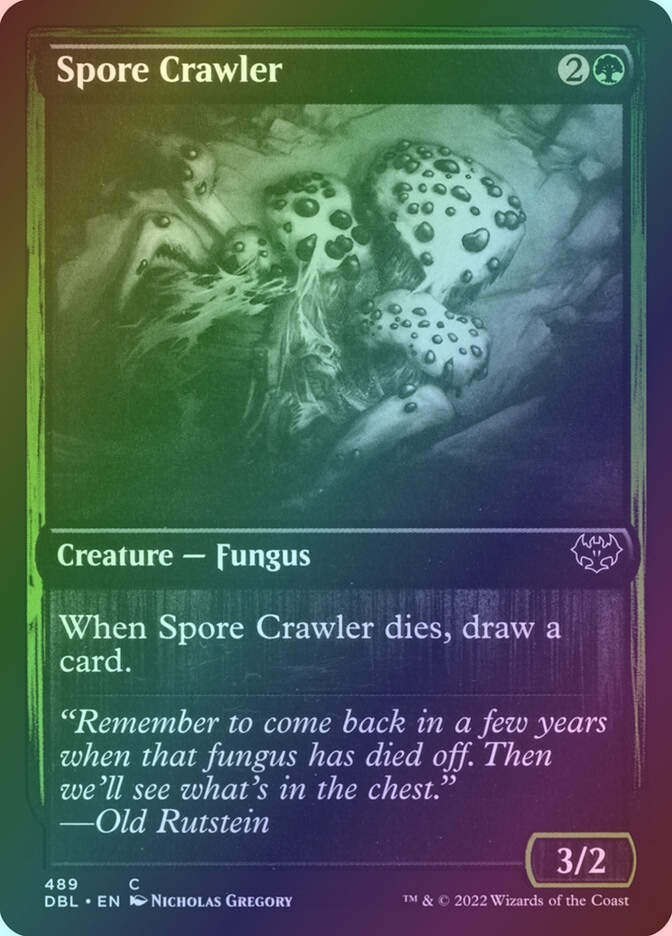 Spore Crawler (DBL) (489) / Foil