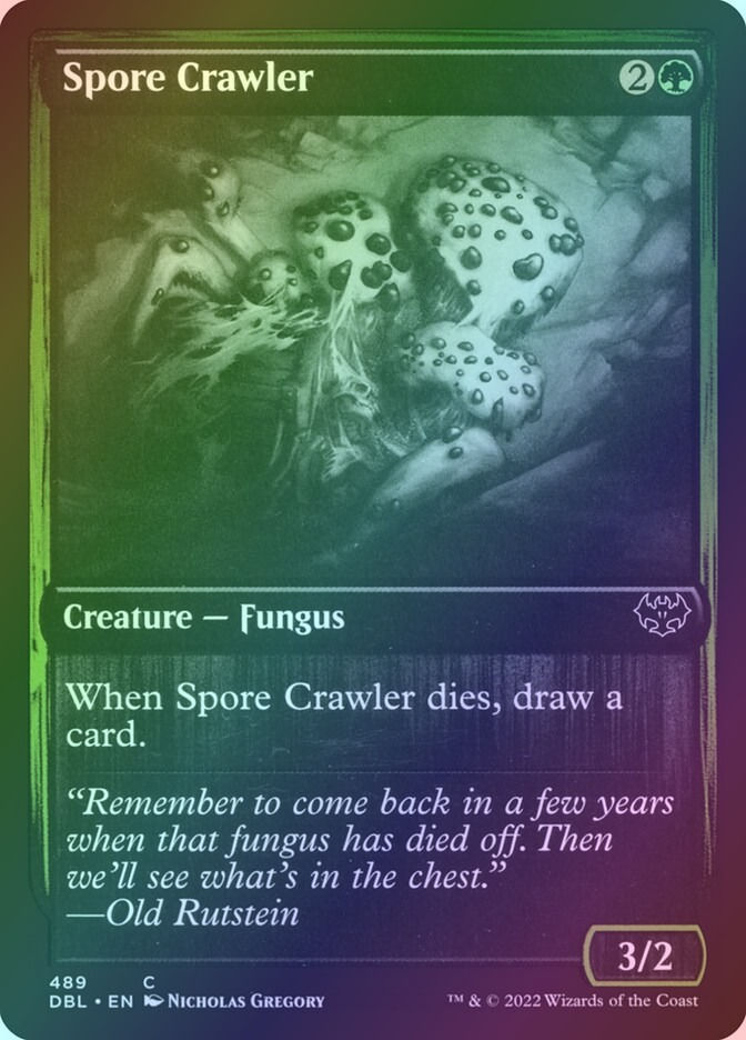 Spore Crawler (DBL) (489) / Foil