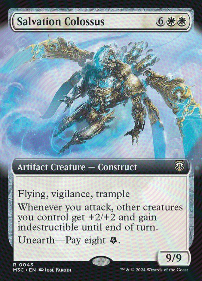 Salvation Colossus (M3C) (43) / Extended Art / Ripple Foil