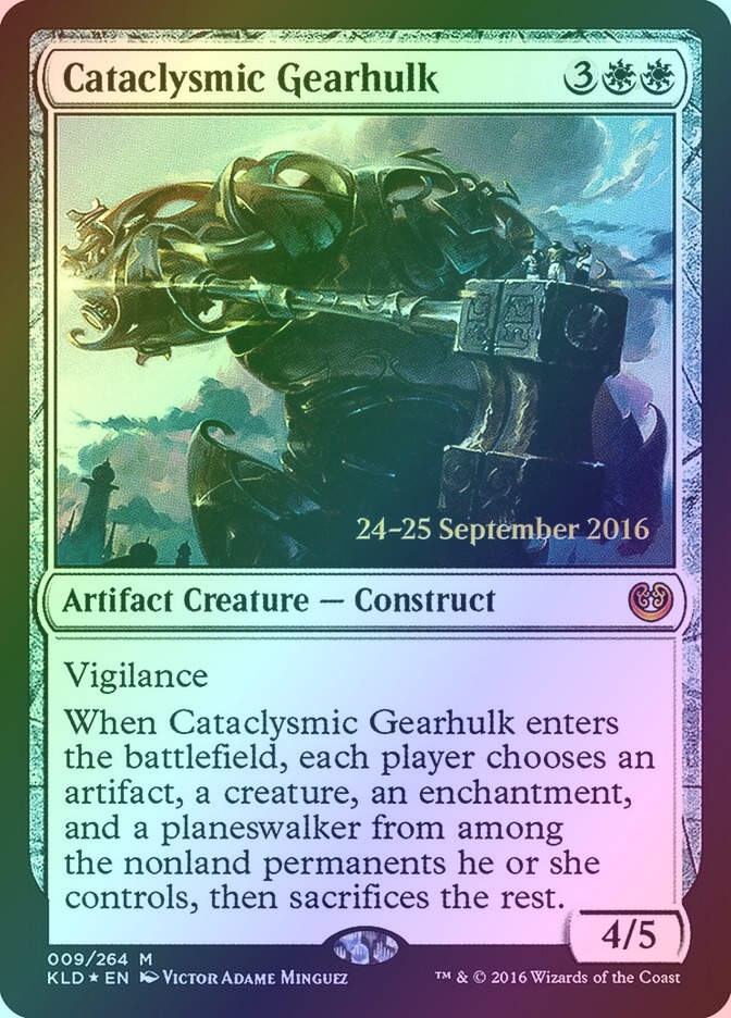 Cataclysmic Gearhulk (PKLD) (9s) / Foil