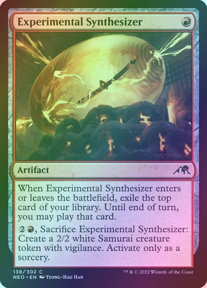 Experimental Synthesizer (NEO) (138) / Foil