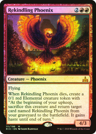 Rekindling Phoenix (RIX) (111) / Foil