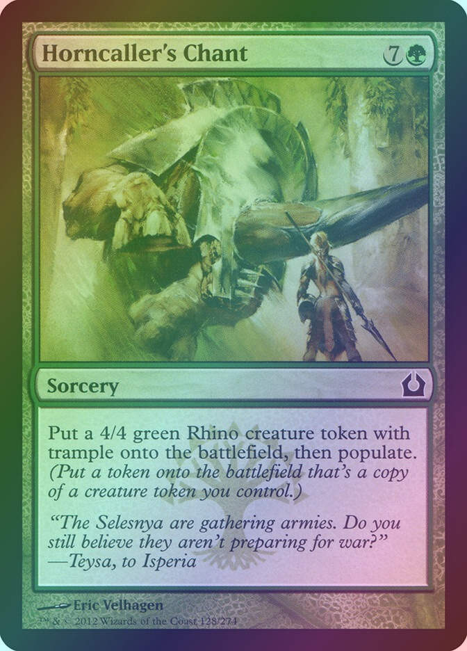 Horncaller's Chant (RTR) (128) / Foil