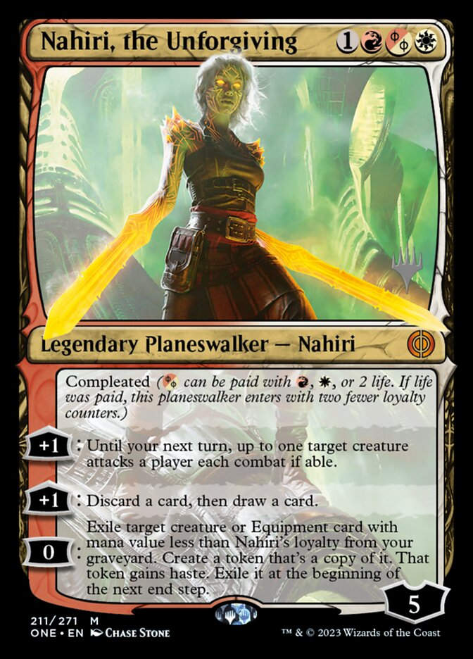 Nahiri, the Unforgiving (PONE) (211p)