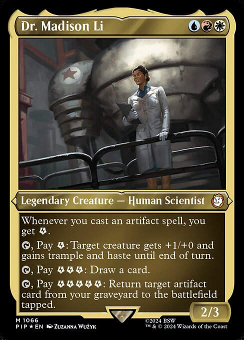 Dr. Madison Li (pip) (1066) / Display Token