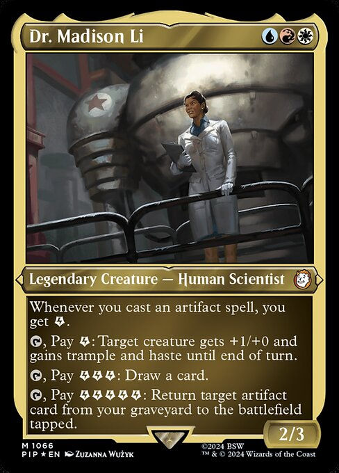Dr. Madison Li (pip) (1066) / Display Token