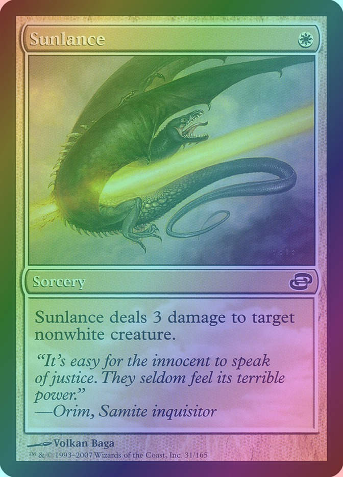 Sunlance (PLC) (31) / Foil